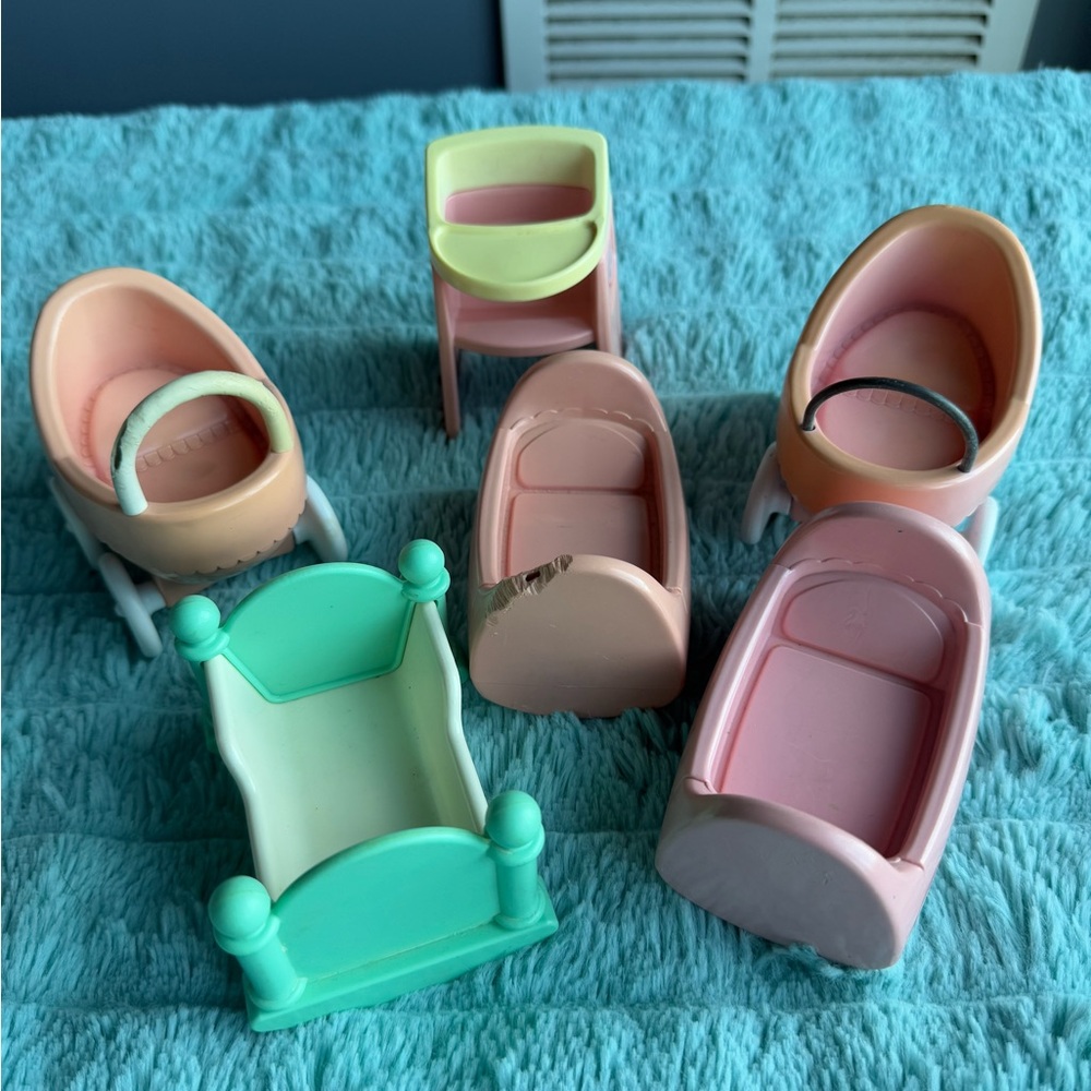 Vintage Little Tikes baby furniture.